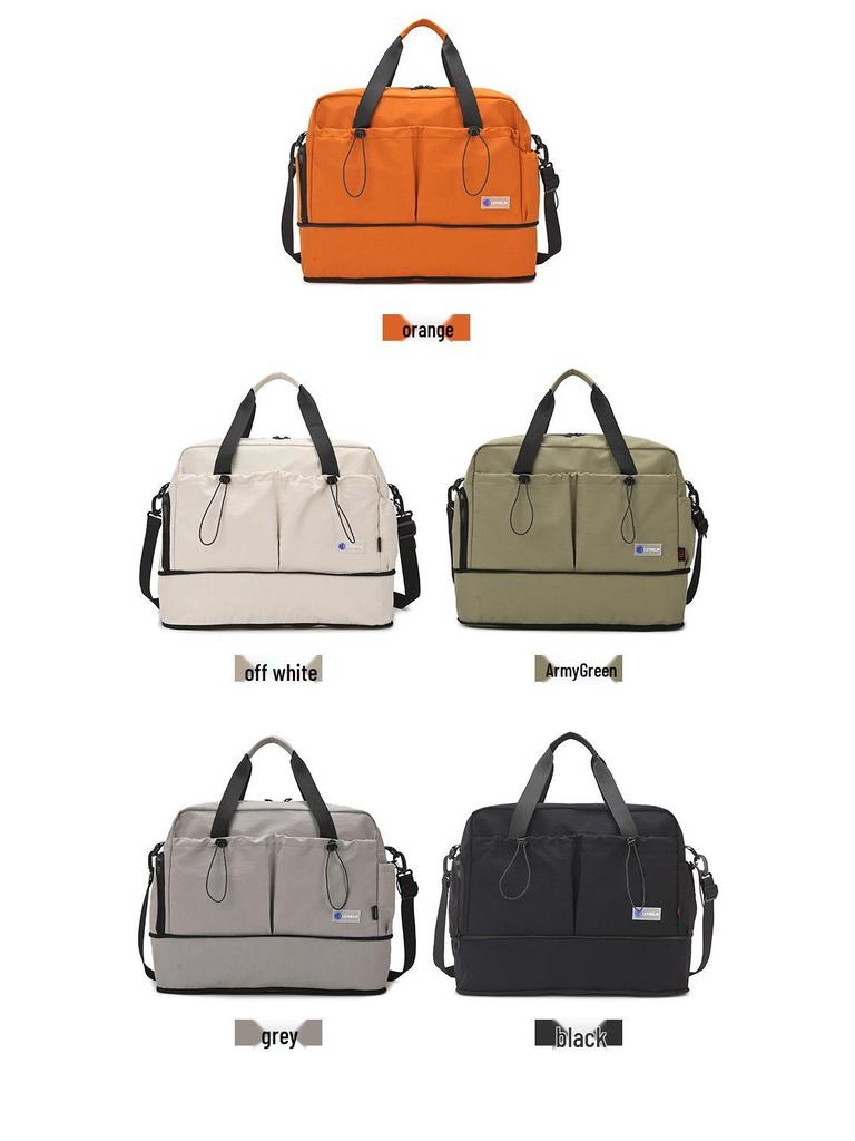 Travel Fashion Multi-Purpose Women's Yoga Fitness Shoulder Bag - Large Capacity Crossbody Handbag