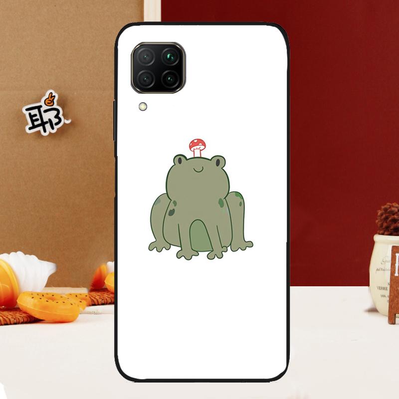 Mushroom Frog For Huawei Nova Y91 Y61 Y60 Y70 Y72 Y73 Y90 12i 11i 3i 7i 8i 9 10 SE P20 P40 P30 Lite Case