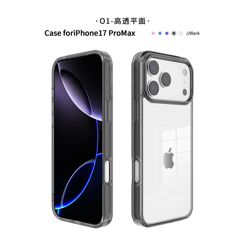 Manufacturer applicable iphone15/16plus transparent mobile phone case apple 17pro max mobile phone case