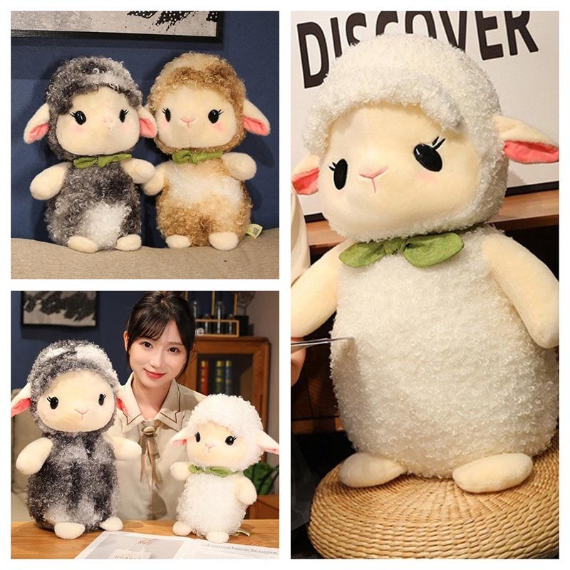 Cute Cartoon Sheep Plush Toy For Girls Soft And Fluffy Gift For Girls Of All Ages