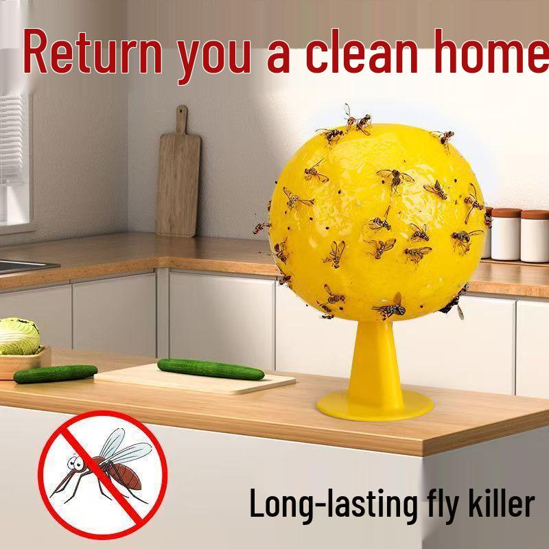 Umweltfreundlicher Insektenvernichter für Innenräume: Langlebiger klebriger Fruchtfliegenball
