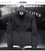 European Winter Men's Black Cotton Jacket - Short, Warm, Trendy, and Solid Color Outerwear