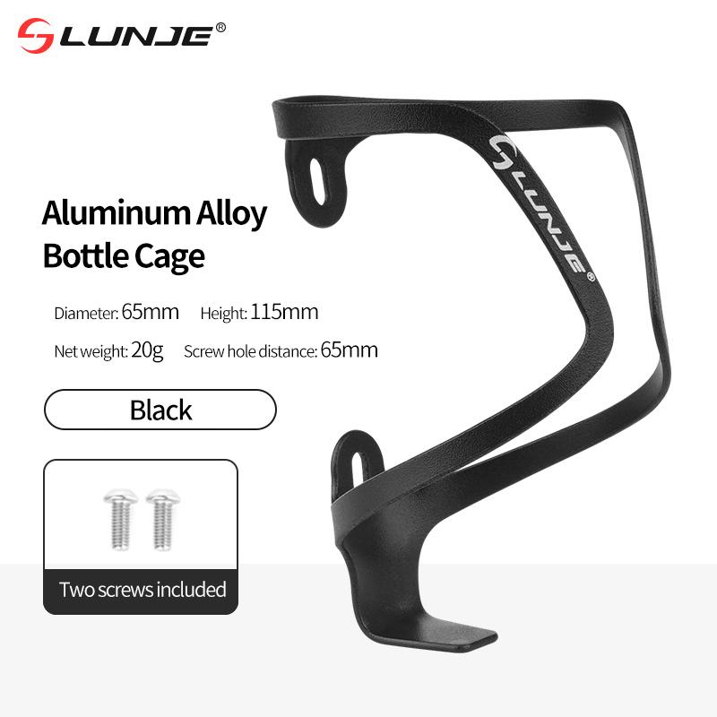 

Bicycle Water Bottle Holder Lightweight Aluminum Alloy MTB Road Bike Bottle Cage Cycling Bottle Holder MTB Accessories чёрный
