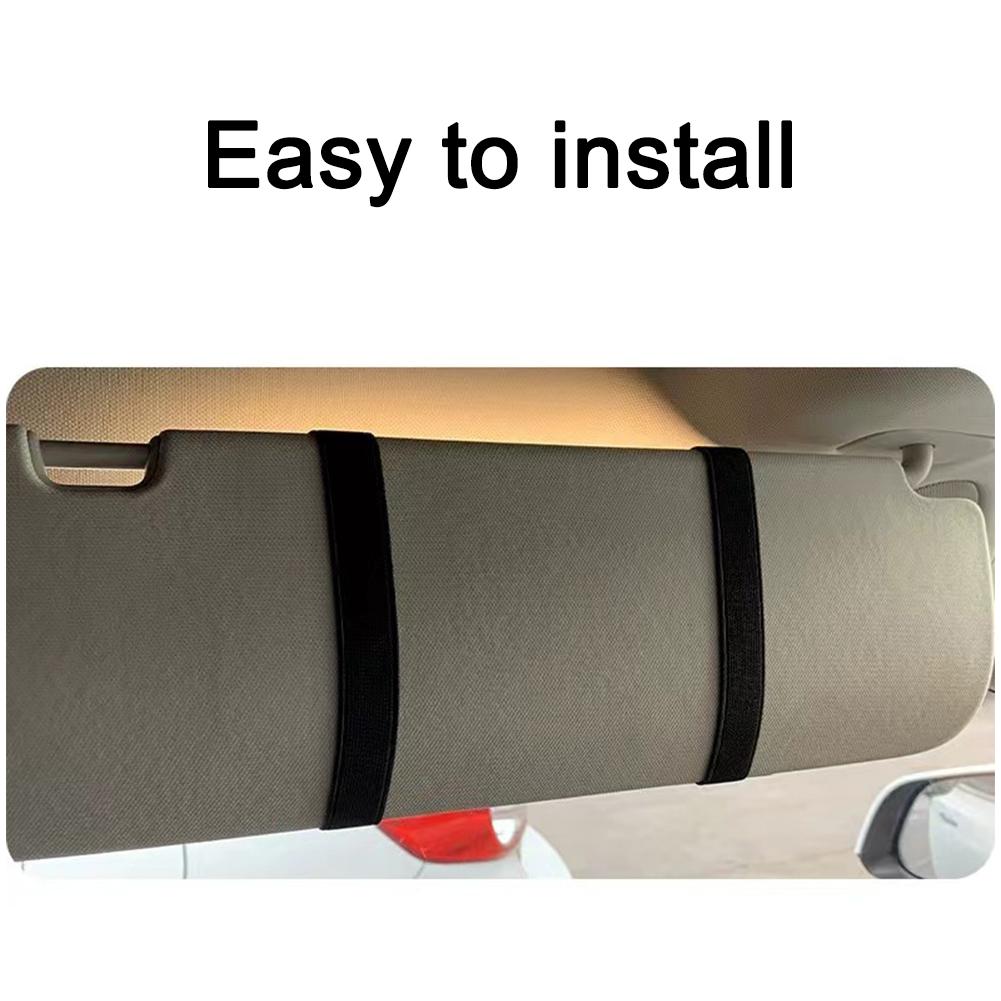 Car LED HD Mirror Makeup Mirror Three Gear Adjustment Sun Visor Plate Interior RearMirror Dimmable Auto Vanity Mirrors