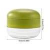 2-in-1 Garlic Press & Slicer With Storage Container, Manual Stainless Steel Mincer Grinder, Ergonomic Handheld Kitchen Tool