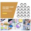 10pcs Stainless Steel Paint Color Mixing Cups Drawing Tablets Pour Mouth Palette  DIY Painting Tools
