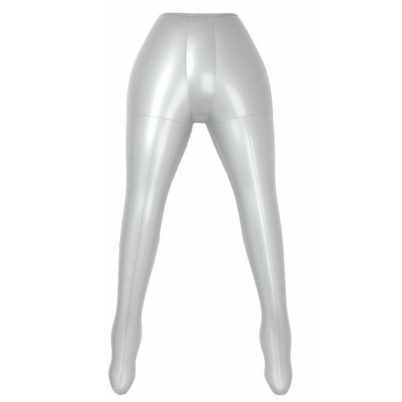 Female Legs Model Pants Underwear Inflatable Mannequin Silver Replacement