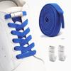 Lacci magnetici per sneakers senza nodo, lacci elastici per scarpe per adulti e bambini, lacci elastici senza nodo, accessori per scarpe, 1 paio/2 paia