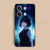 Anime Oshinoko AI Hoshino Phone Case for Xiaomi Redmi Note 14 13 12 11 S Pro Plus 4G 5G Colorful Printing Cover Pretty Luxury