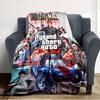 Name Custom GTA Game Print Flannel Blanket High Quality Warm Comfortable Cover for All Seasons Perfect for Gifts Home Decor