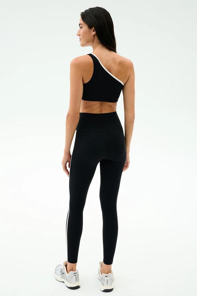 Spring/Summer One-Shoulder Yoga Set: Sexy Two-Piece Women's Fitness Outfit with Chest Pads