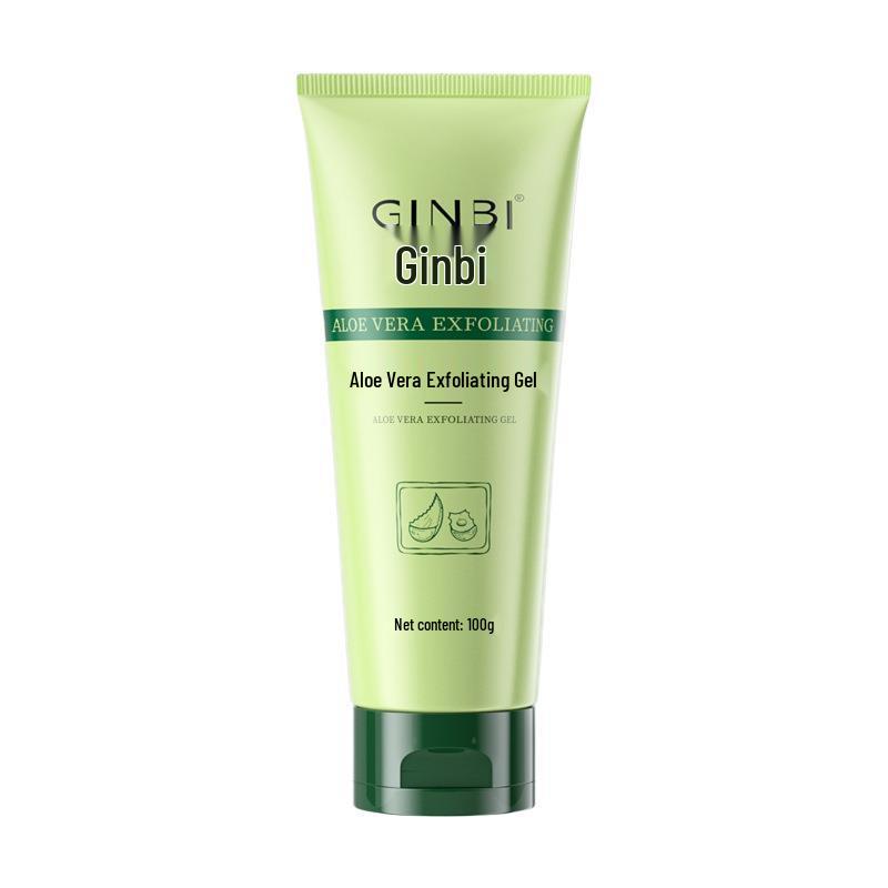 Aloe Vera Exfoliating Gel - Gentle Deep Cleansing Facial Scrub to Remove Dead Skin. Bestseller. Aloe Vera Exfoliating Gel 100g