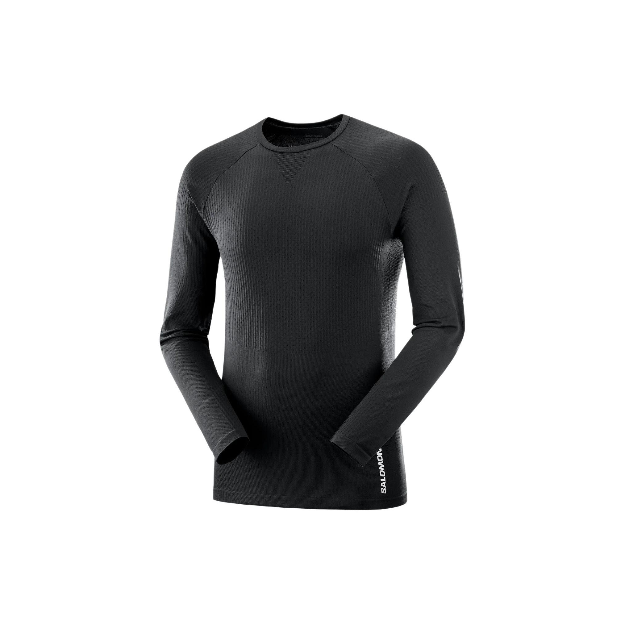 SALOMON Sense Aero Seamless T Shirt Men s Black LC1878100 S