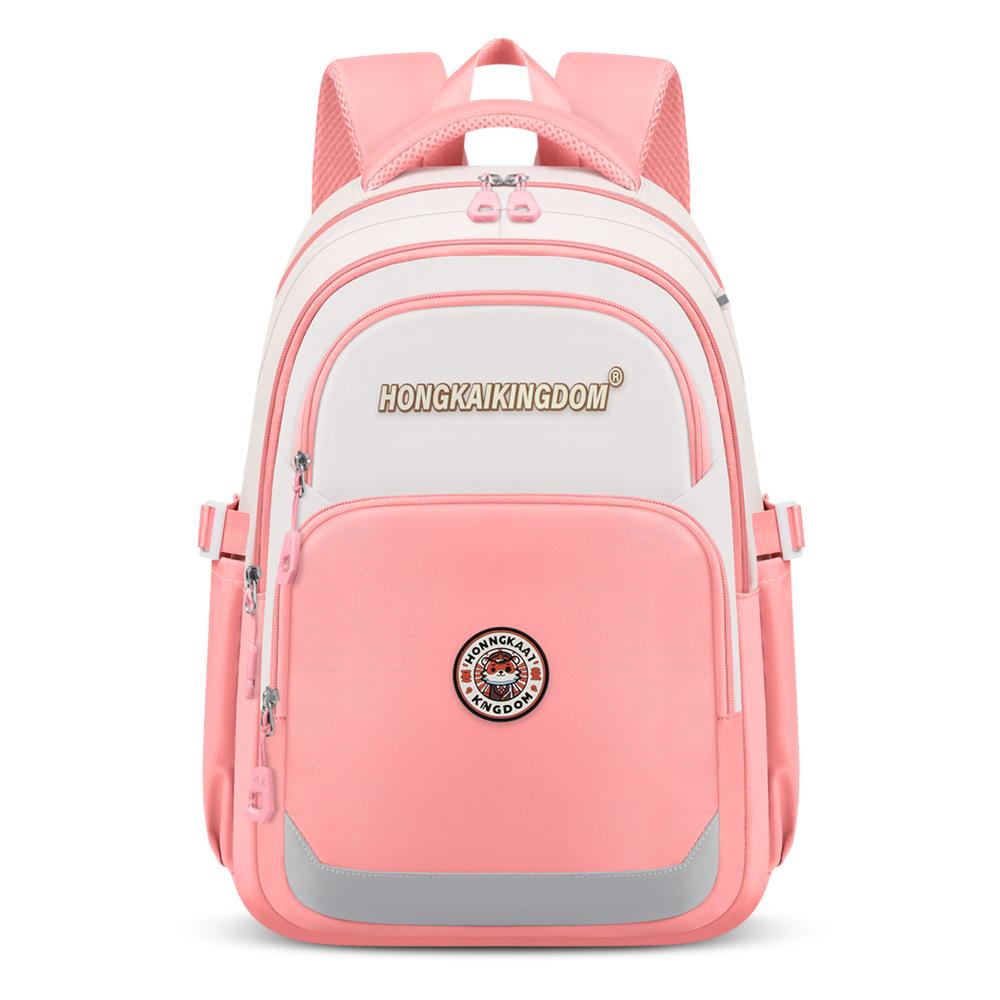 School bag for girls, middle school students, large capacity, backpack for junior high school students, light backpack for boys