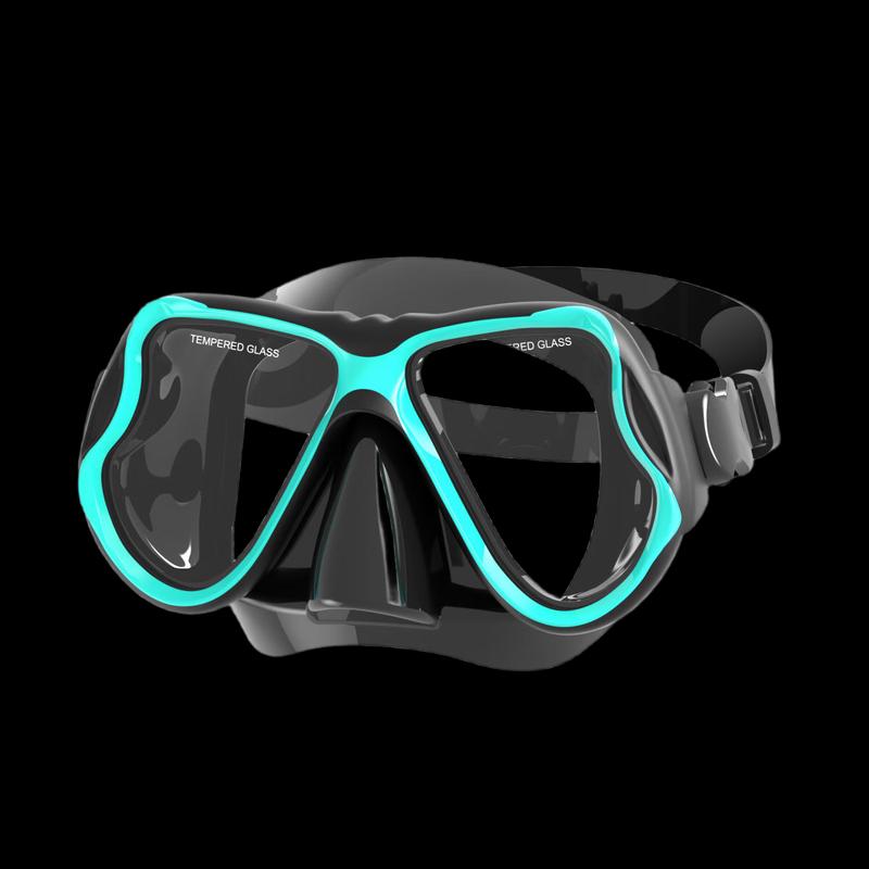 Longchan 180° Tempered Glass Diving Mask