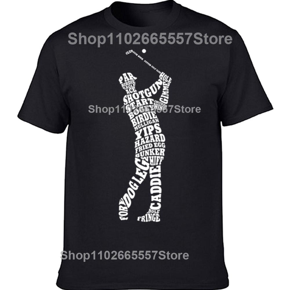 Funny Golfer Golfing T Shirts Graphic Cotton Streetwear Short Sleeve Birthday Gifts Summer Style Tshirt Mens Clothing