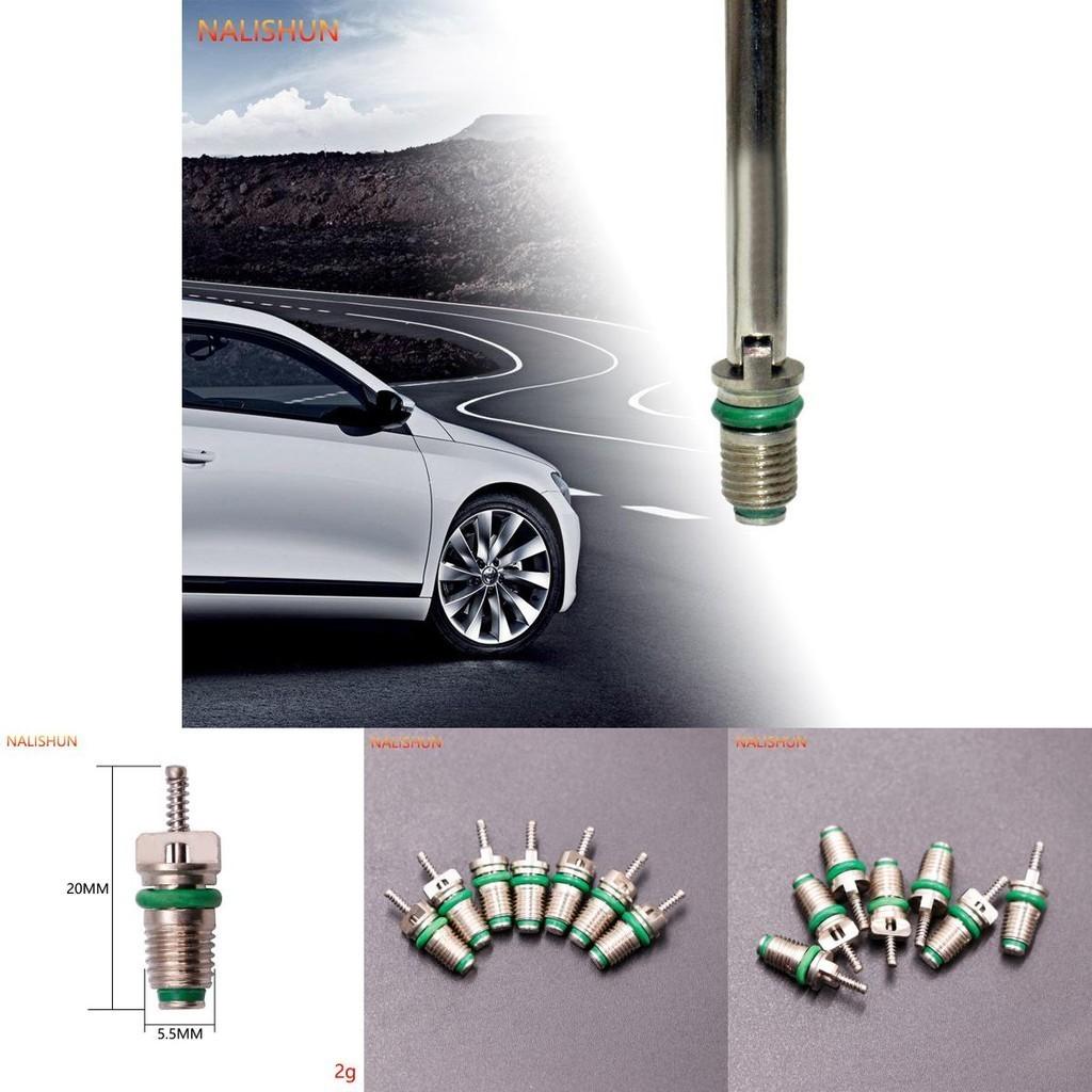 119 High-pressure Metal Car A/c Valve Core Key With Fast Discharge Valve Green