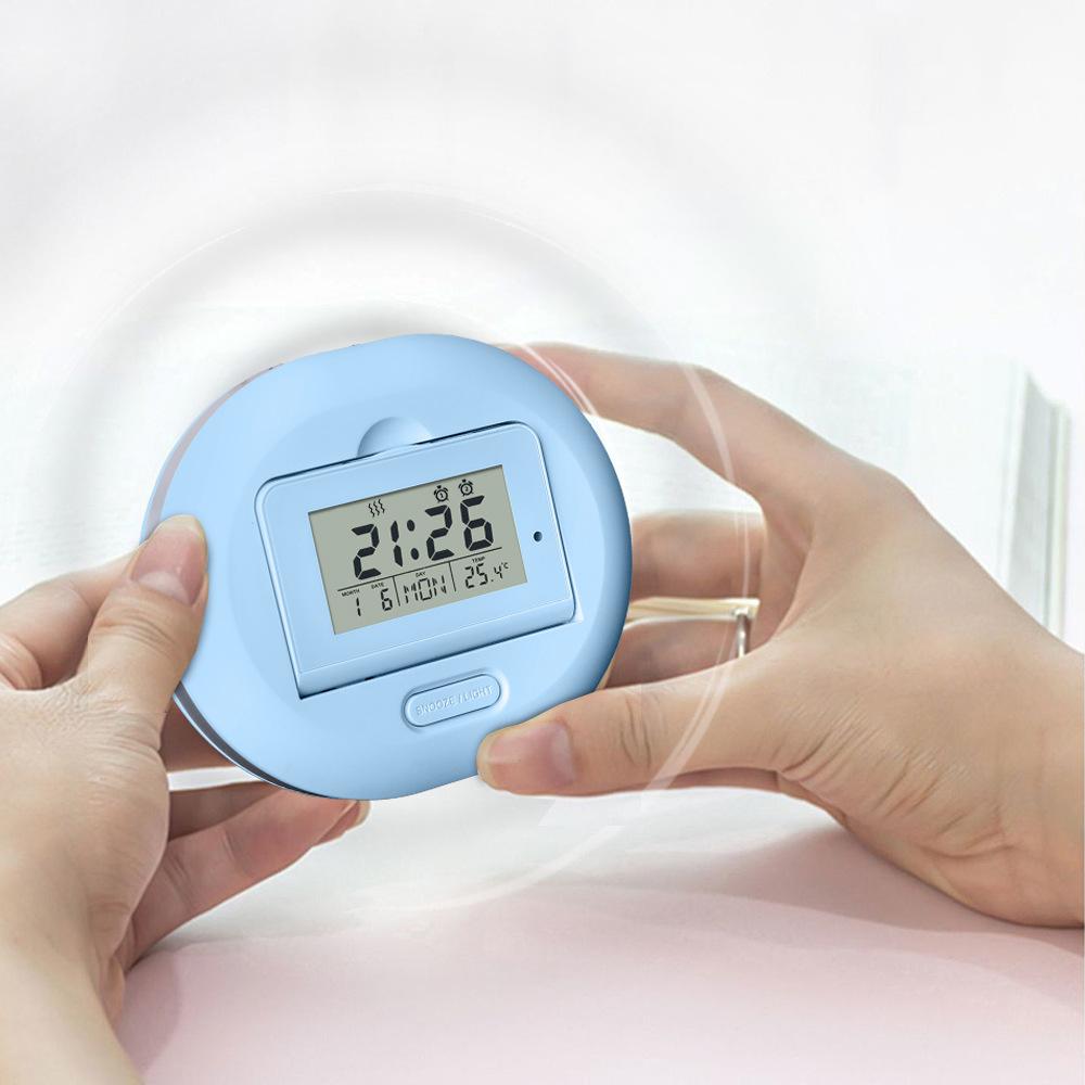 Vibrate Student Small Alarm Clock Countdown Perpetual Calendar Thermometer Creative Clock Multifunctional Luminous Electronic Clock