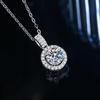 European-American Luxury Zircon Heart & Arrow Pendant Necklace Women's Clavicle Chain Jewelry