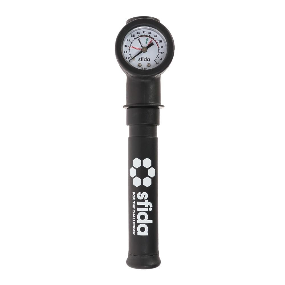 

SFIDA SH-22O03 BLK Hand Pump with Gauge (Black/FF/Men s, Women s, Jr.)