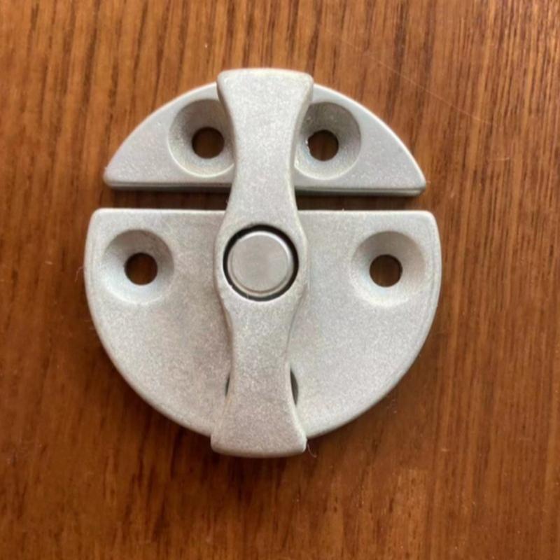 Marine Boat Door Catch Latch Stainless Steel Door Latch Round 45mm Twist Lock for Boat and External Cabinet