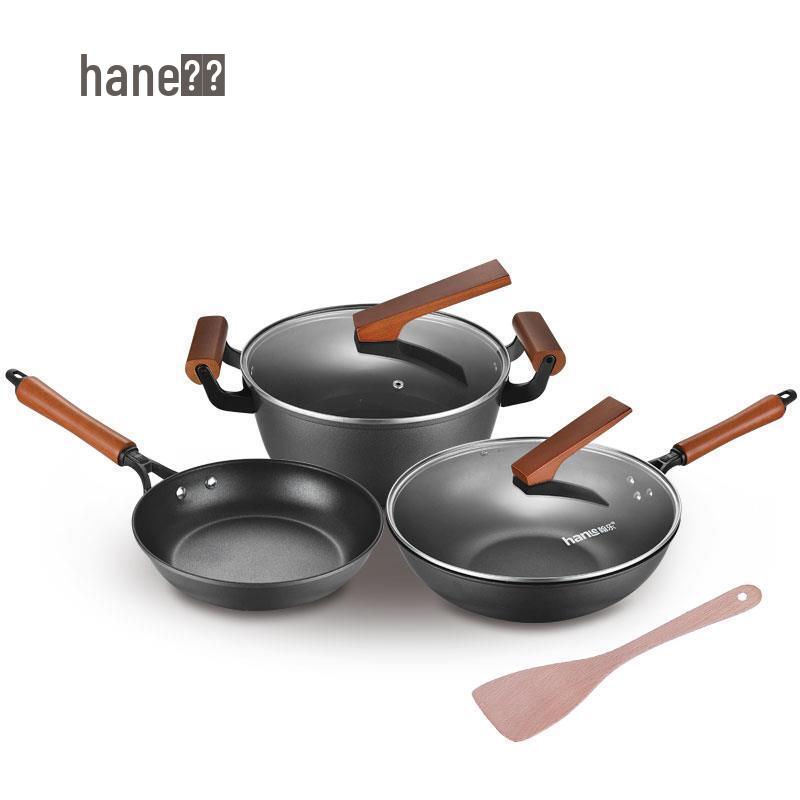 Hanle HL-T03 Wok 6-Piece Cookware Set Zhihong Xiaoxin Set