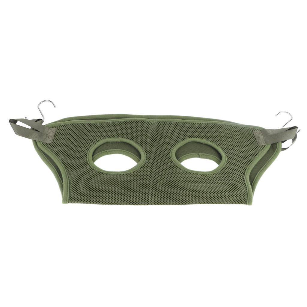 Pet Grooming Hammock Harness Dog Grooming Hammock for Dogs Cats Nail Clipping Trimming Green M