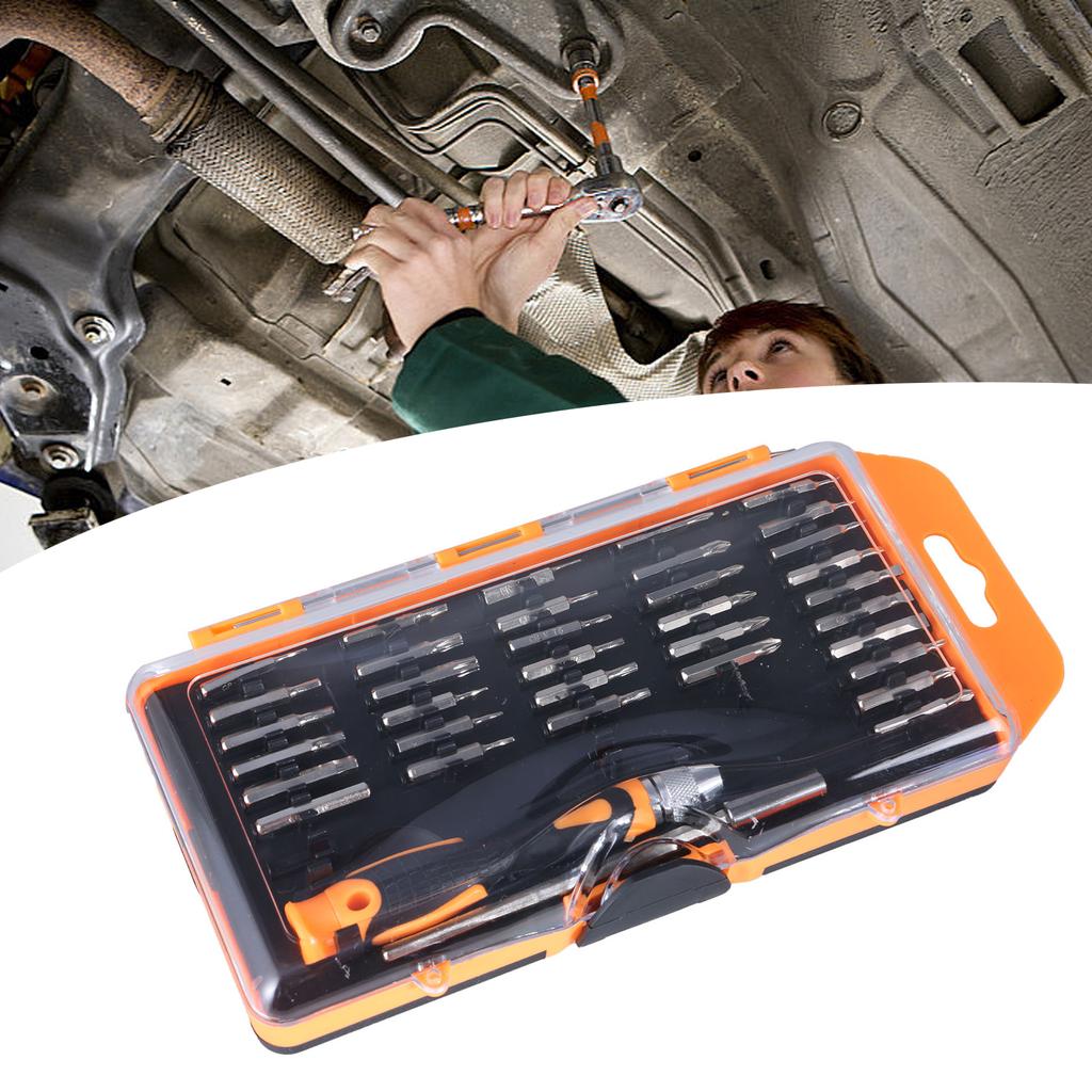 Home Repair Tool Set Multifunction Ratchet Wrenches Screwdriver Precisions Screwdriver Bit For Use