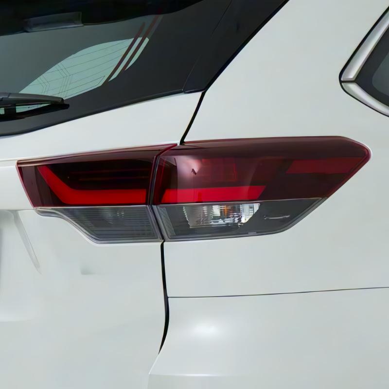Toyota Highlander Rear Tail Light Cover (2018-2021), Red Transparent