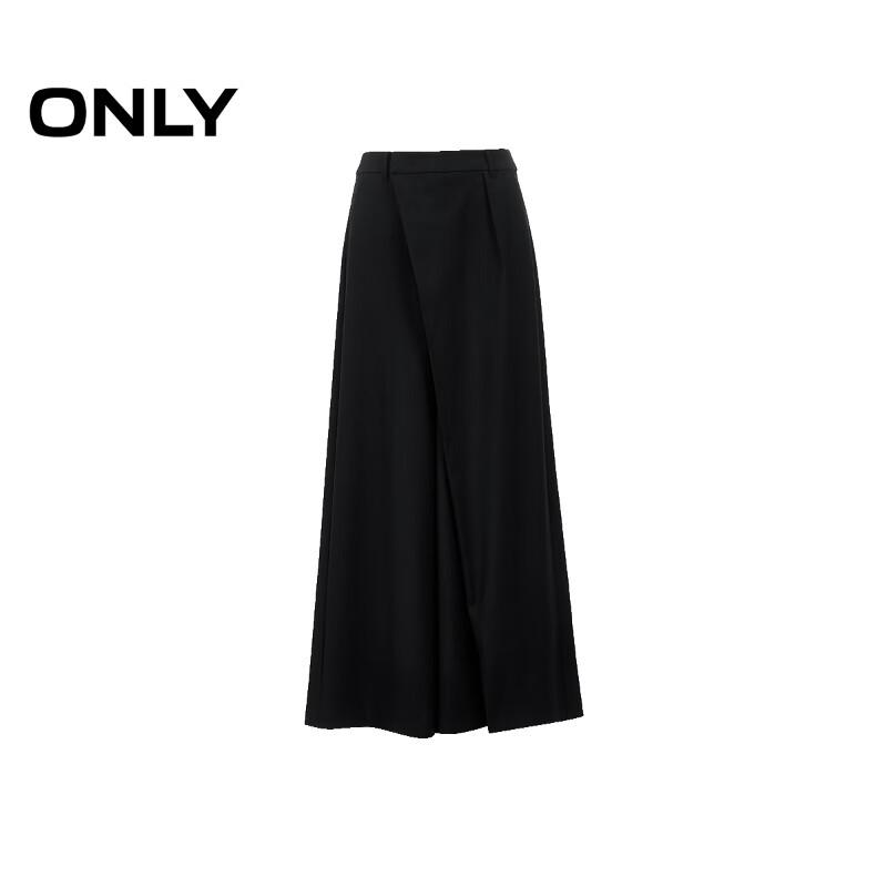 Only Damskie drapowane spodnie z prostą nogawką na wiosnę 2025