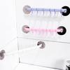 Blue/White/Pink Suction Cup Type Hook 6 Rows For Kitchen Bathroom Corner Suspension Without Marks Hanger Hook