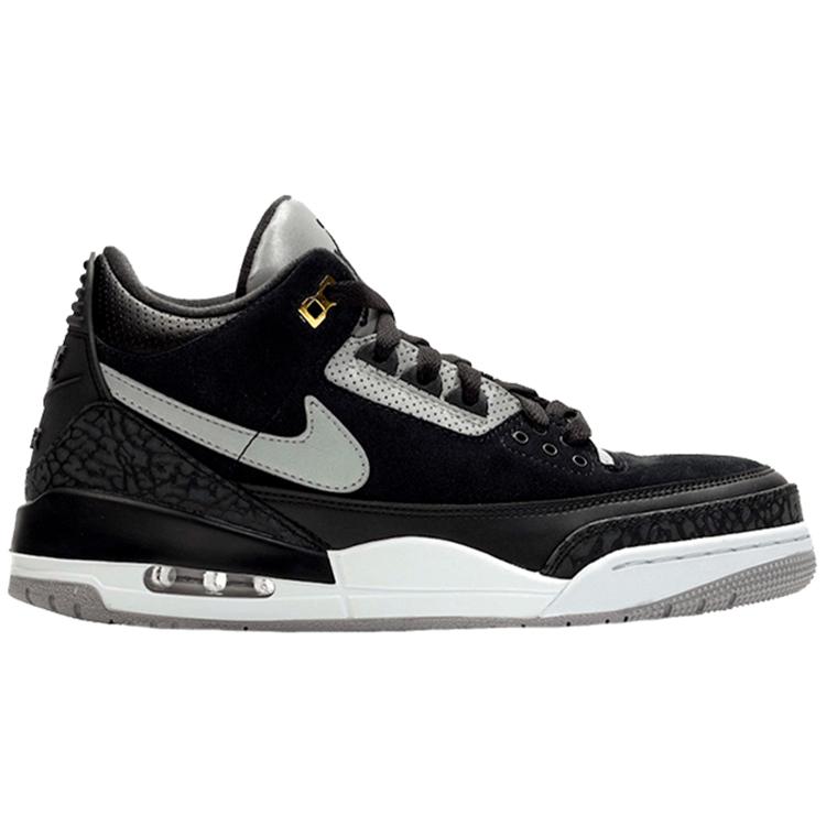 New JORDAN 3 Retro Tinker Black Cement Gold CK4348-007