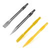 1 Piece Round Shank  Square Shank  Hexagonal Pointed Chisel  Flat Chisel Electric Pick Drill Bit for Concrete  Masonry