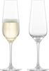 Zwiesel Champagne Glasses (M123740) Break-Resistant Bouquet Design, Sparkling EP, for Champagne and Sparkling Wine, Pair of 2, Machine-Made