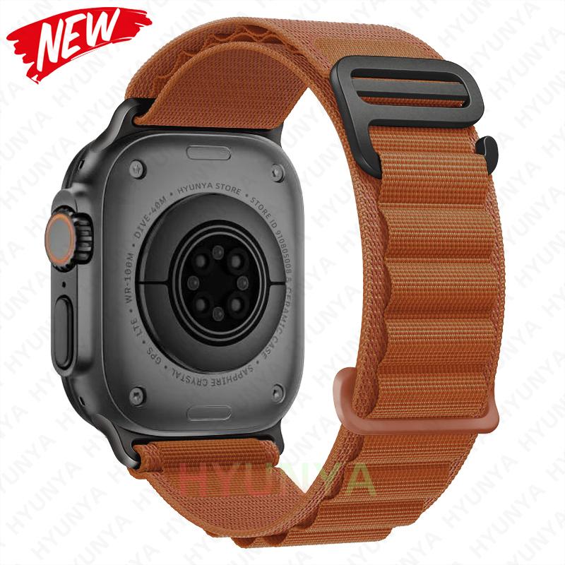 Alpine Straps for Watch Bands iWatch Series 10 11 46mm 9 8 7 SE Ultra 2 3 49mm 44mm 45mm 40mm 41mm 42mm Watchband Bracelet