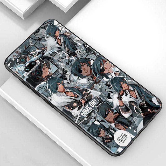 

Чехол для Redmi Note 10 Pro Max 9 9t 9s 8 8t 7, чехол из ТПУ для Redmi K40 Pro Plus 9 9a 9c, чехол Genshin Impact аниме For Redmi Note 9 Pro