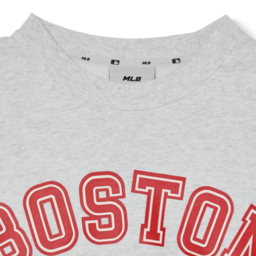 New MLB Boston Red Sox Sweatshirts Unisex Gray 3AMTV0131-43MGL