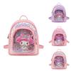Adorable Cartoon Pu Kids Backpack For Girls School Bag With Cute Kuromi Design