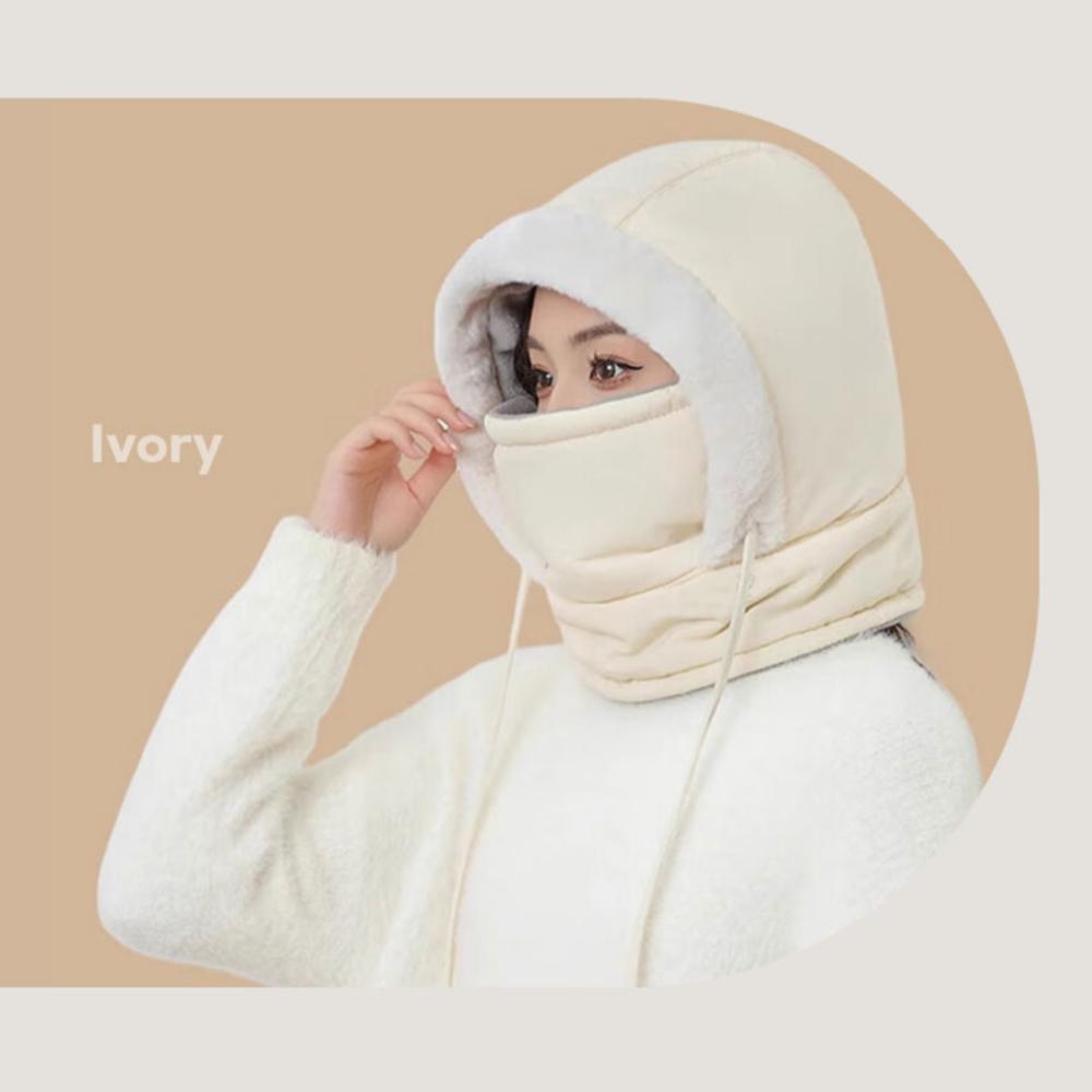 Gepolsterte Sturmhaube Skimaske Radmütze Outdoor Ohren- und Nackenschutz Hut für Winter