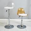 Modern Minimalist PET Transparent Swivel Bar Stool