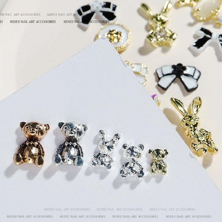 Nail Jewelry Luxury Alloy Nail Art Rhinestones Shiny Nail Crystals Diamond Gems