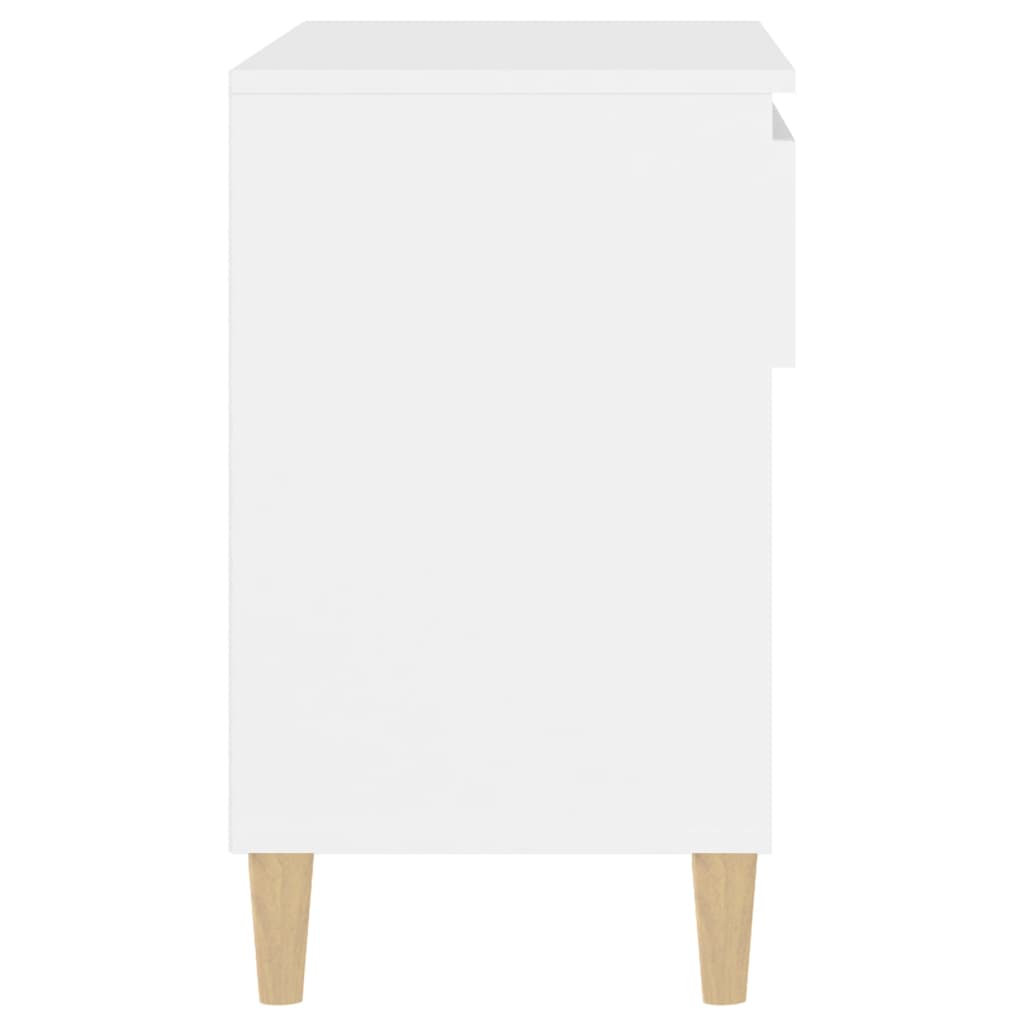 Shoe Rack White 70 x 36 x 60 cm Engineered Wood