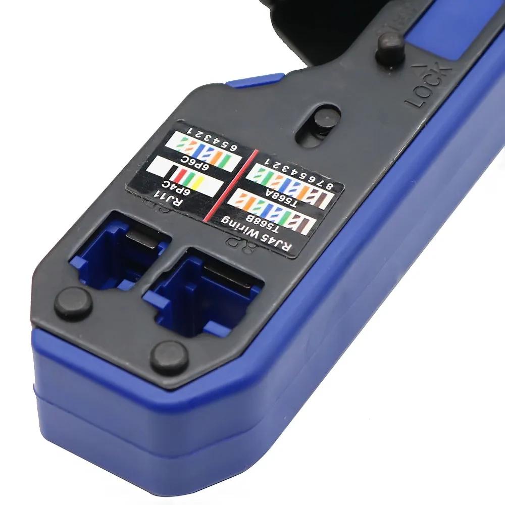 Rj45 Tool Network Crimper Cable Stripping Plier Stripper For Rj45 Cat6 Cat5E Cat5 Rj11 Rj12 Connector