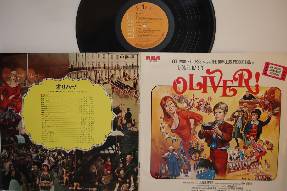 

LP Record - Oliver! SRA5131 RCA 1968 Japan Soundtracks & Musicals Used
