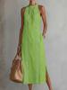 TK2026 Spring/Summer Lace Patchwork Halter Dress