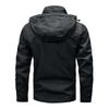 Men's Solid Color Detachable Outdoor Workwear Casual Loose Zipper Pocket Long Sleeve Jacket