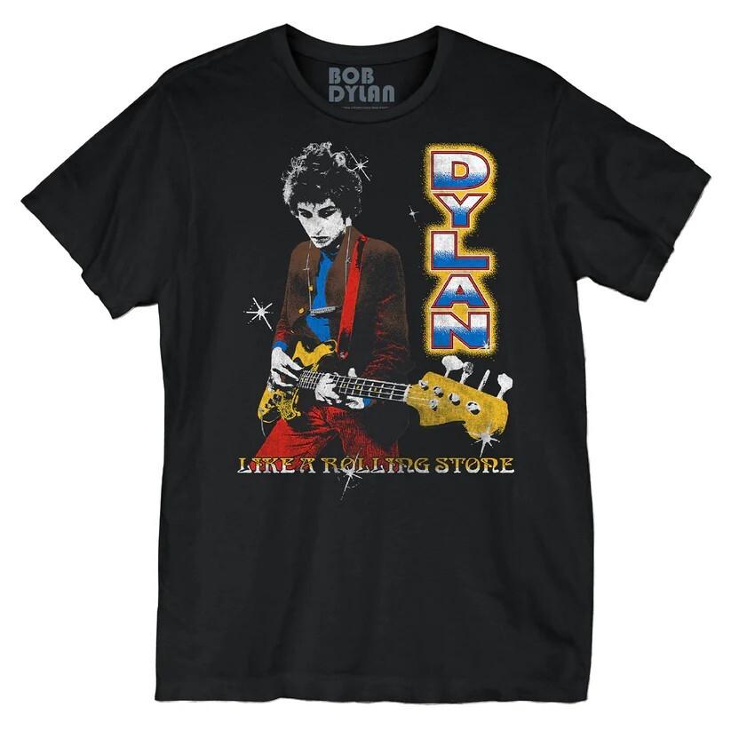 Bob Dylan Electric Guitar T-shirt - Like a Rolling Stone Brand New - Band Tees XXL