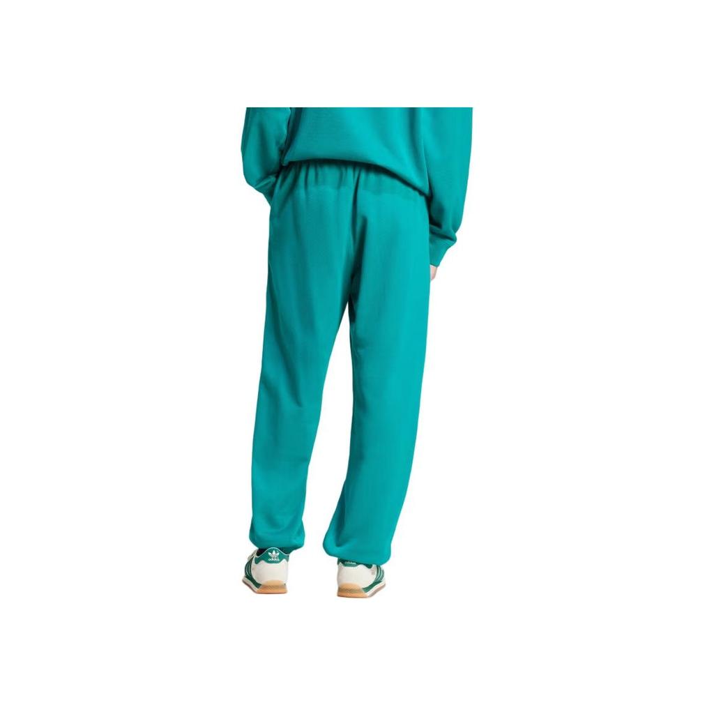 adidas Equipment Series Ss25 Reflective Fashion Soft Tapered Casual Knitted Sports Pants Men Pants Equipment-Green JP0356
