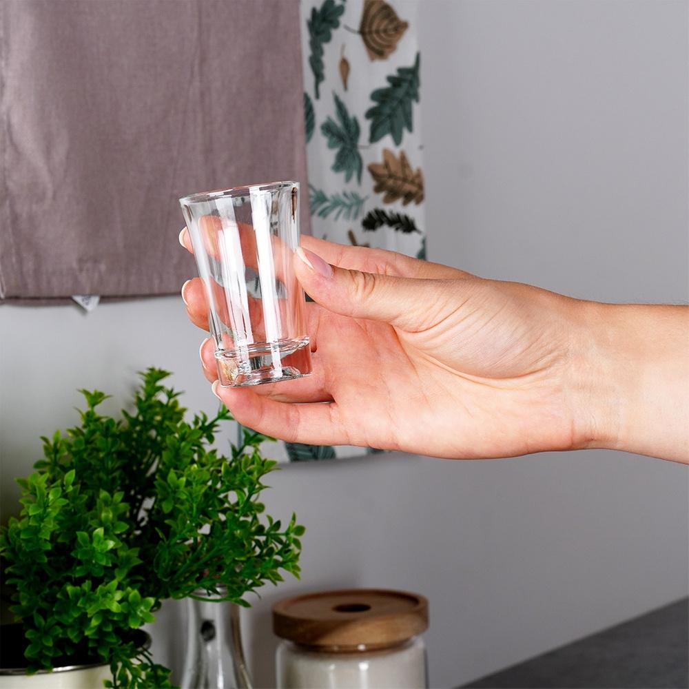 6x Vodka Shot Glasses Set, 40 ml