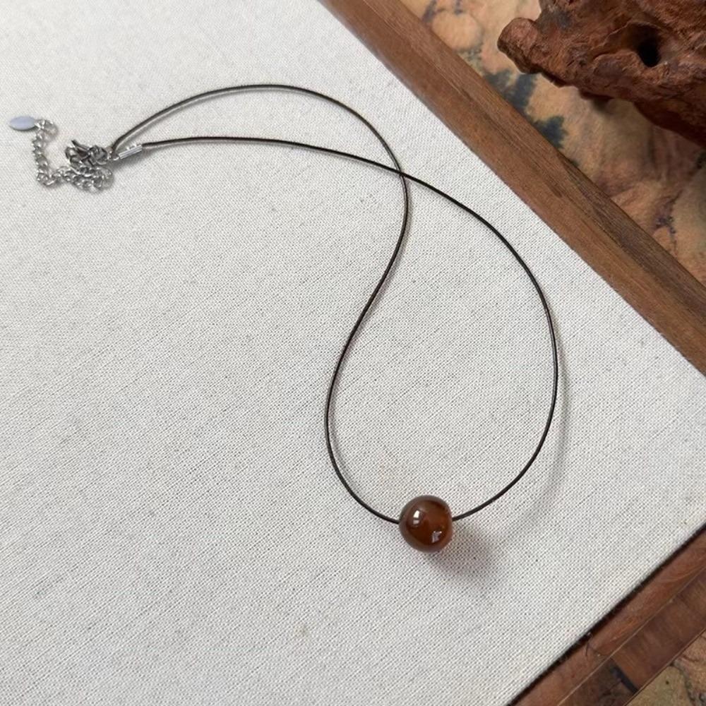 

Очаровательная бабочка Бохо цепочка для свитера Регулируемая длина Веревочное колье Повседневное колье с подвеской 1